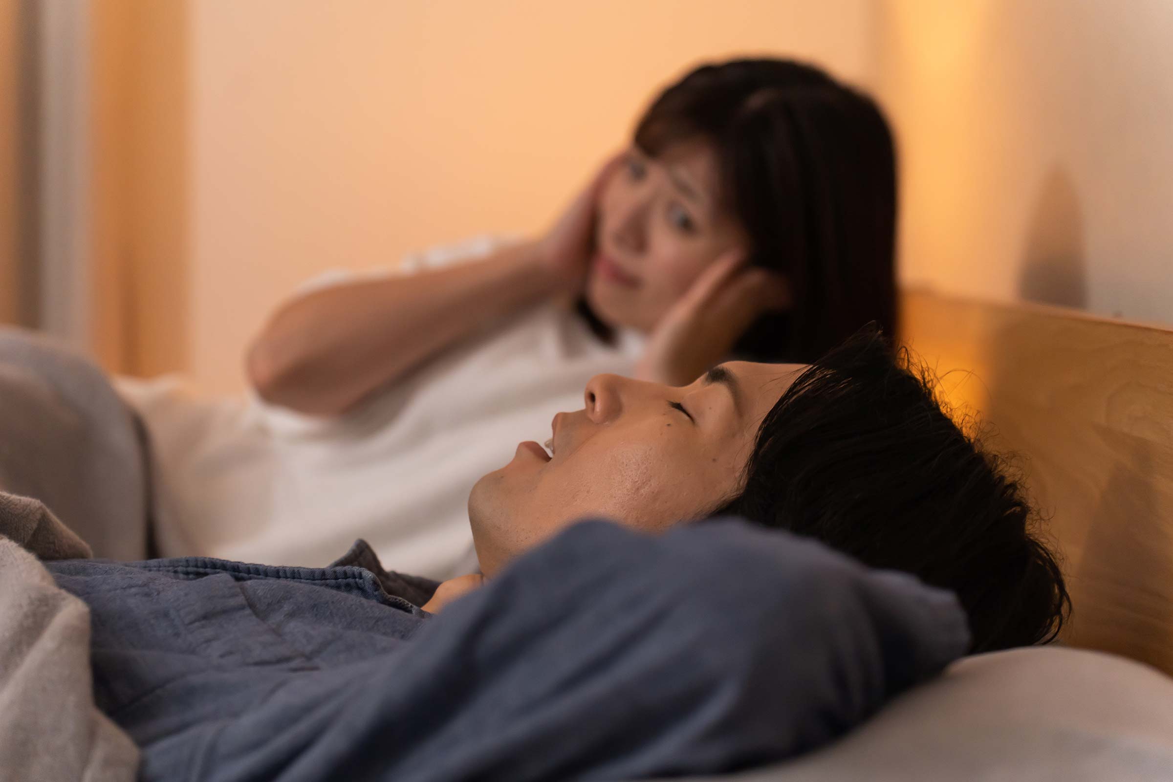 自分のいびきで起きることで生じるリスク